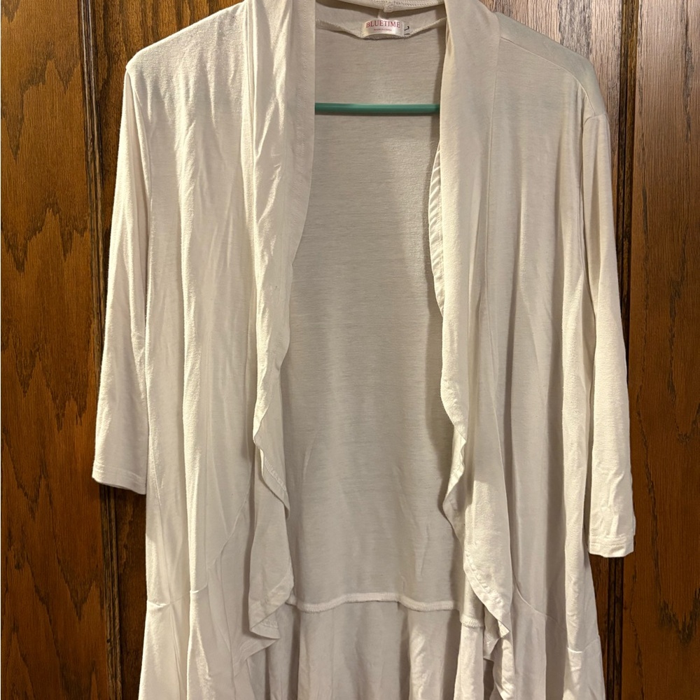 Elegant Cream Cardigan by Gilligan &‎ O'Malley